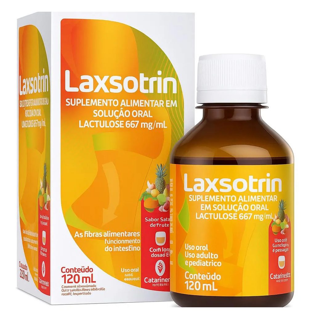 Laxsotrin Catarinense Lactulose Salada de Frutas 120Ml