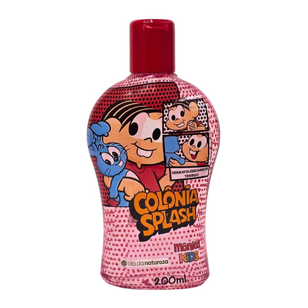 Colônia Splash Mônica Kids Cia. da Natureza 200Ml
