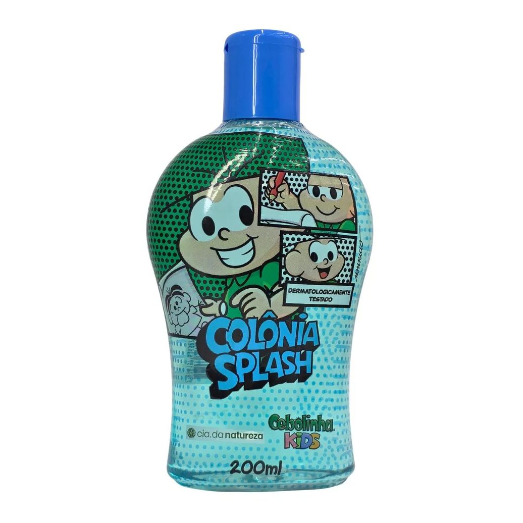 Colônia Splash Cebolinha Kids Cia. da Natureza 200Ml