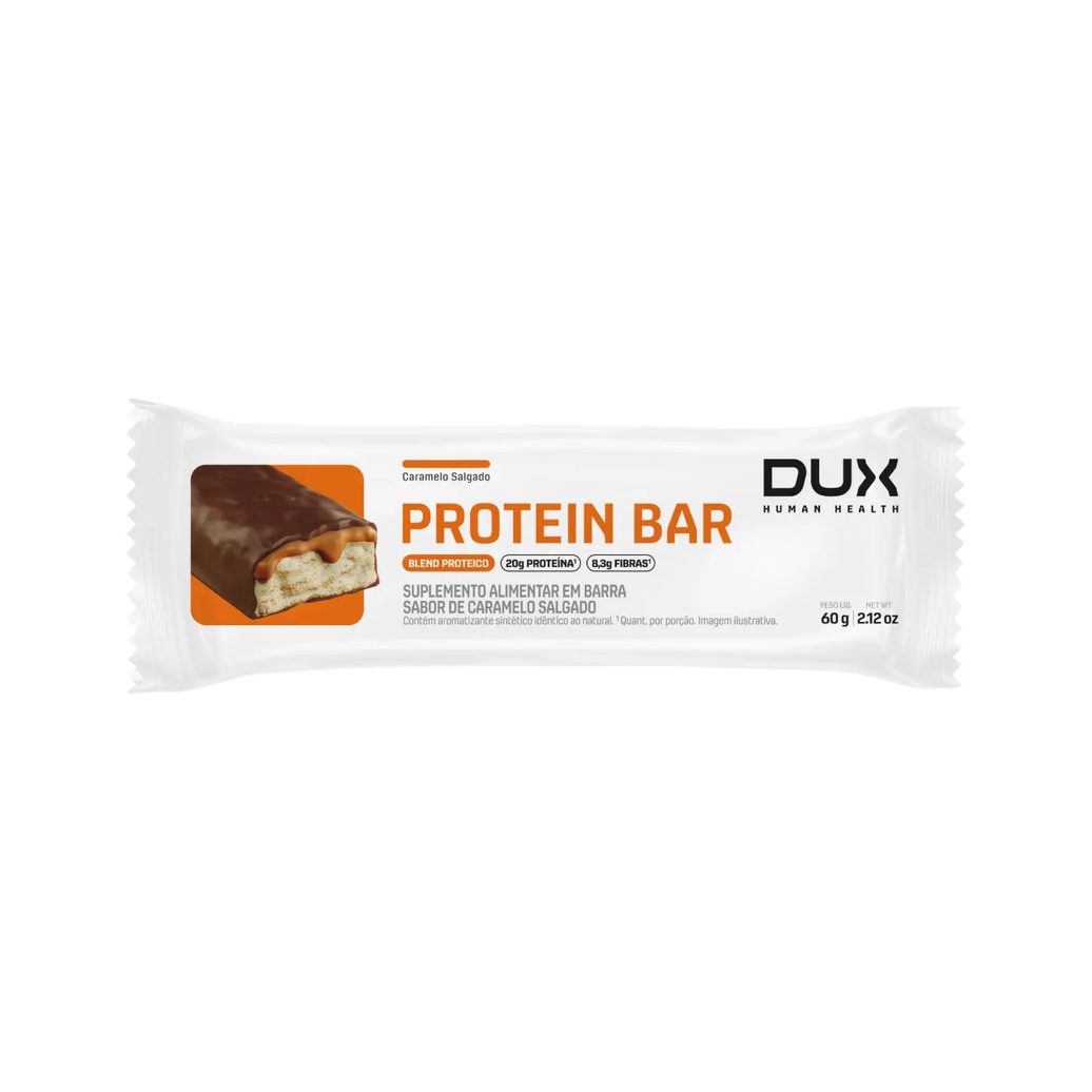 Barra de Proteína Dux Protein Bar Caramelo Salgado 60g