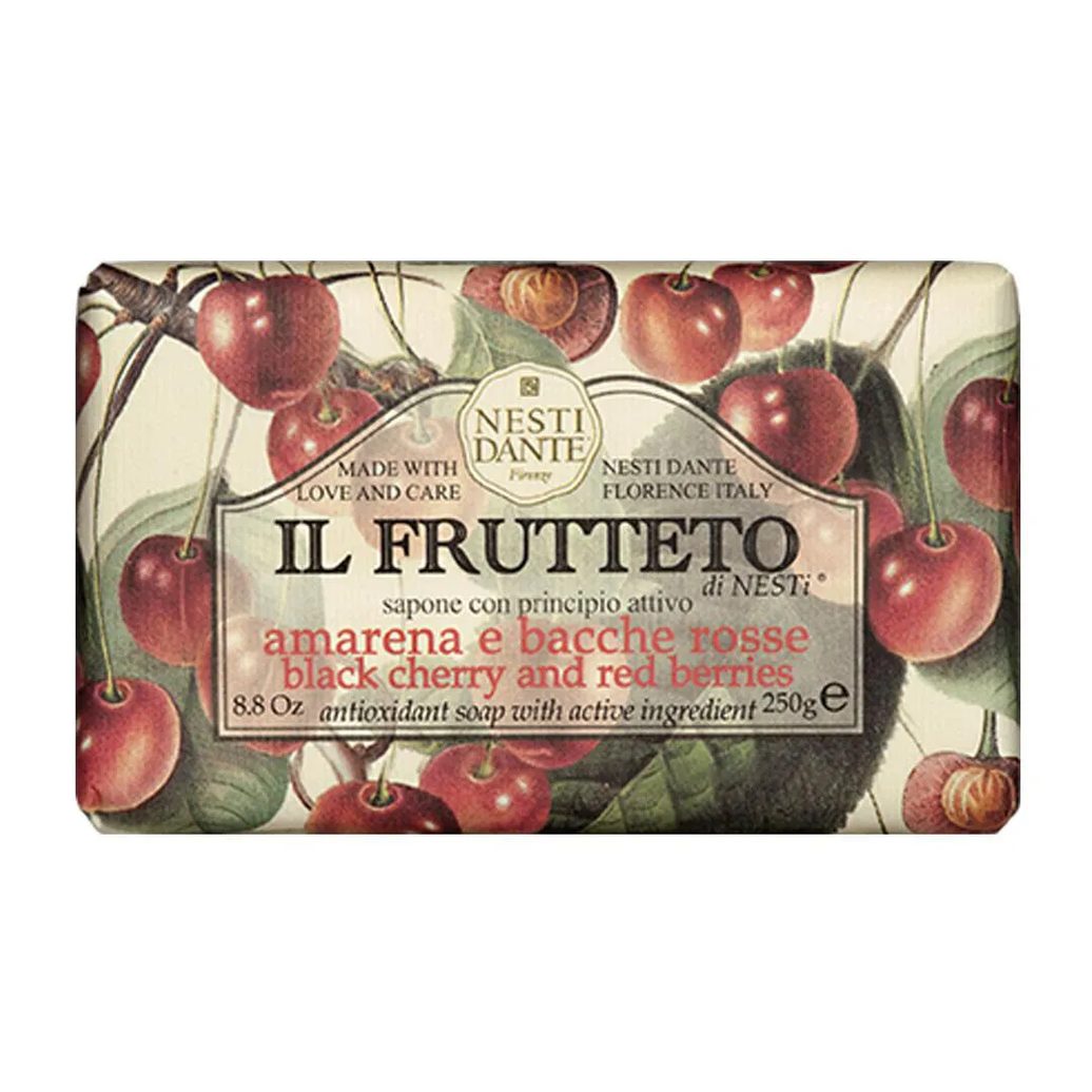 Il Frutteto Amarena e Frutas Vermelhas Nesti Dante - Sabonete Antioxidante 250g