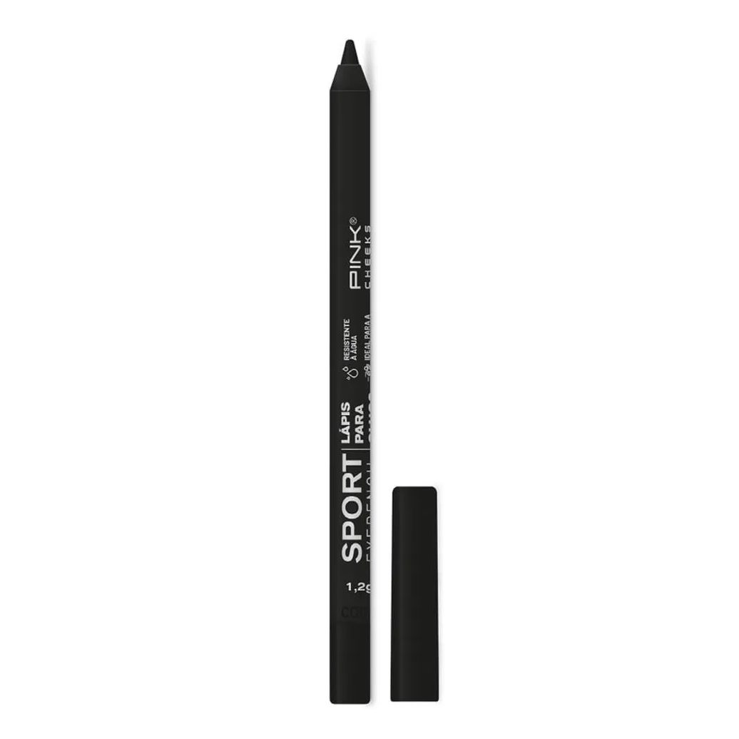 Lápis de Olho Pink Cheeks Sport Eyepencil Preto