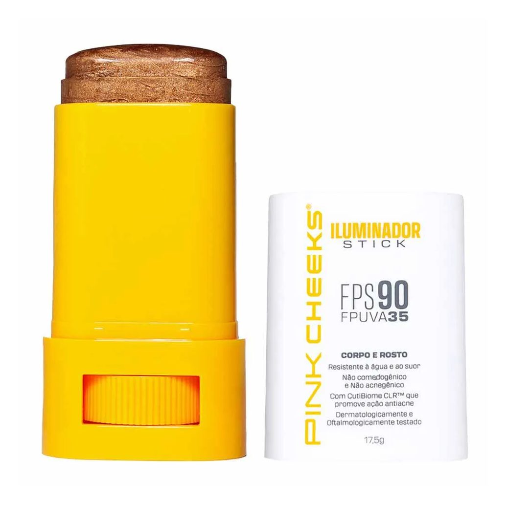 Iluminador Multifuncional Pink Cheeks Fps90 Fpuva35 17.5G Bronze