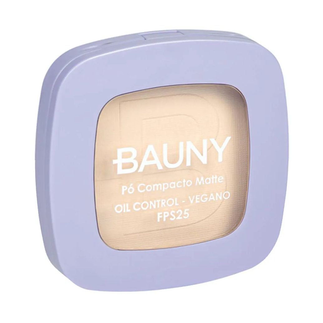 Pó Compacto Matte Bauny Fps25 10G 10