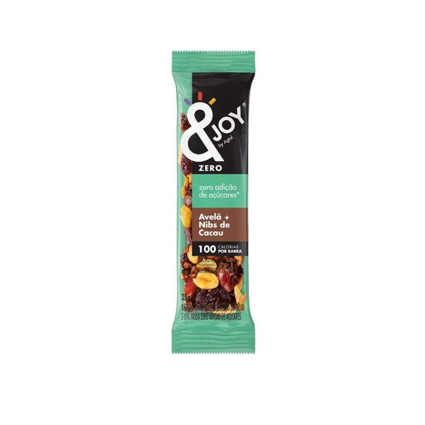 Barra de Nuts Zero Açúcar Avelã Nibs de Cacau Enjoy 25G
