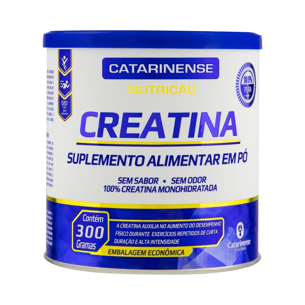 Creatina Monohidratada Catarinense Sem Sabor 300g