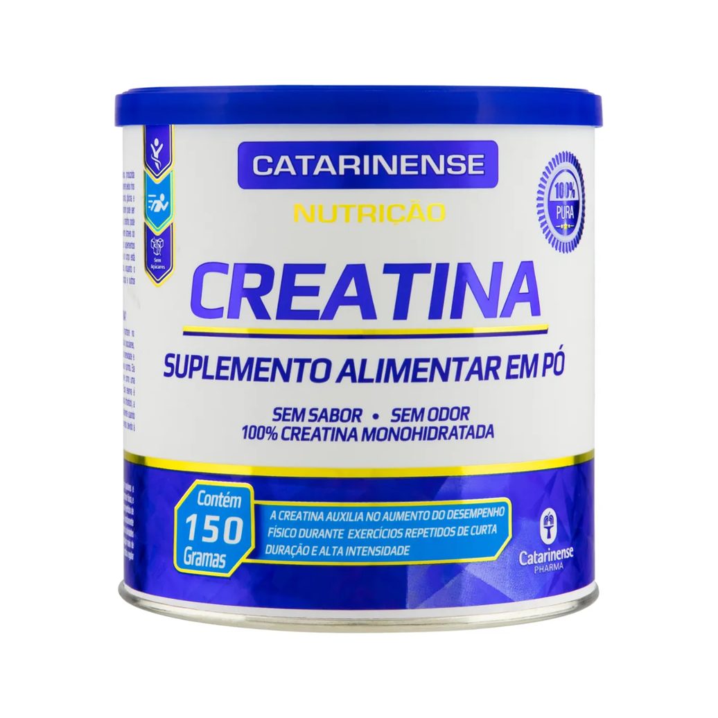 Creatina Monohidratada Catarinense Sem Sabor 150g