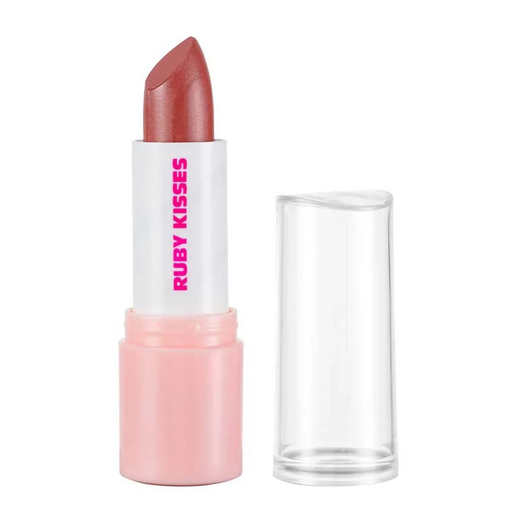 Batom Cremoso Ruby Kisses Clássico Nude Aberto