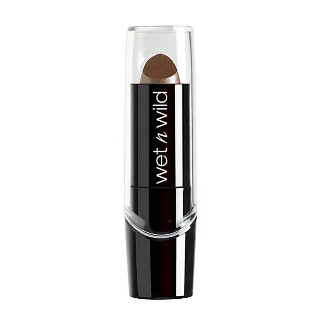 Batom Cremoso Wet N Wild Silk Finish Dark Pink Frost
