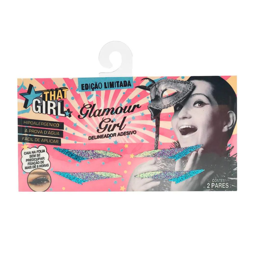 Delineador Adesivo Glamour Girl - That Girl KIT