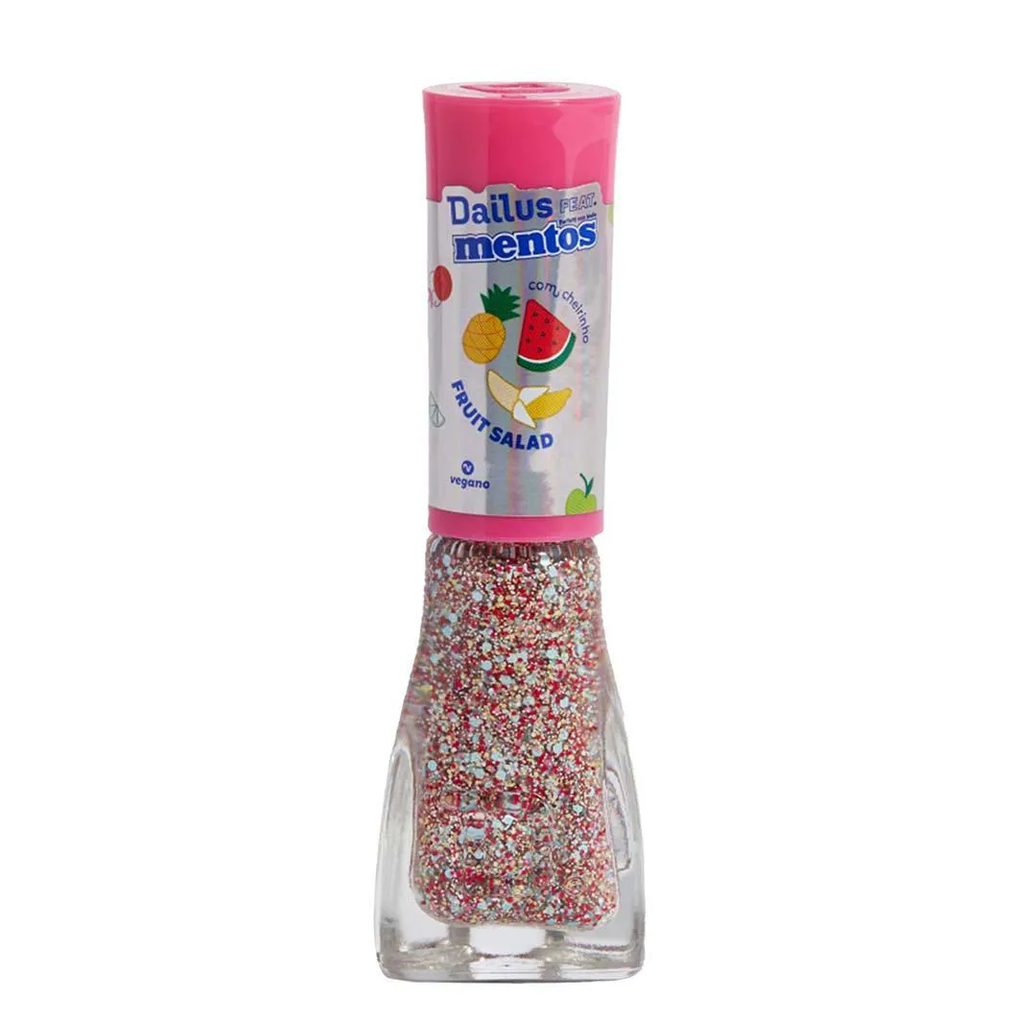 Esmalte Cremoso Dailus Feat. Mentos - Fruit Salad 8ML