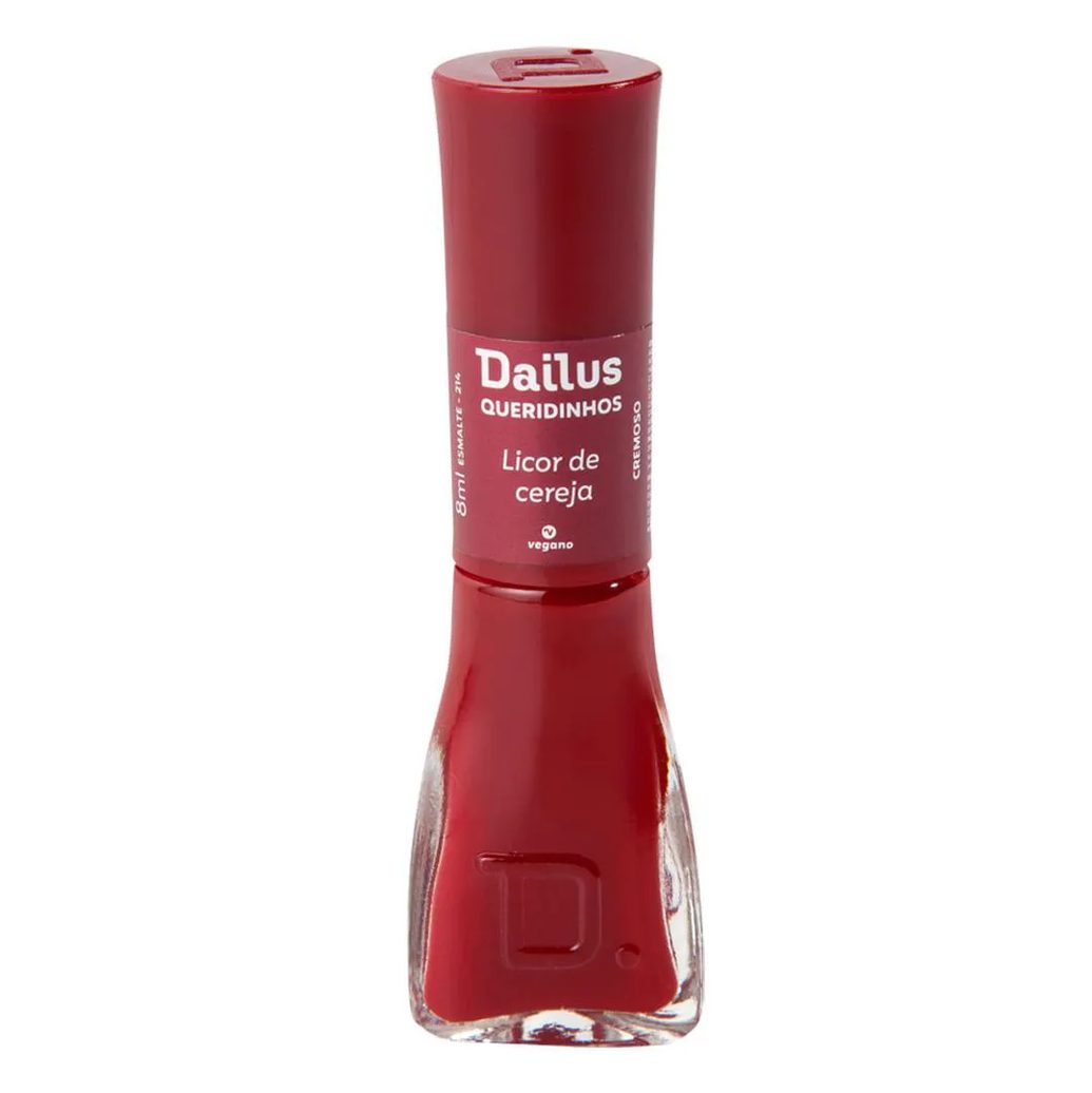 Esmalte Cremoso Tons Escuros - Dailus 214 Licor DE Cereja