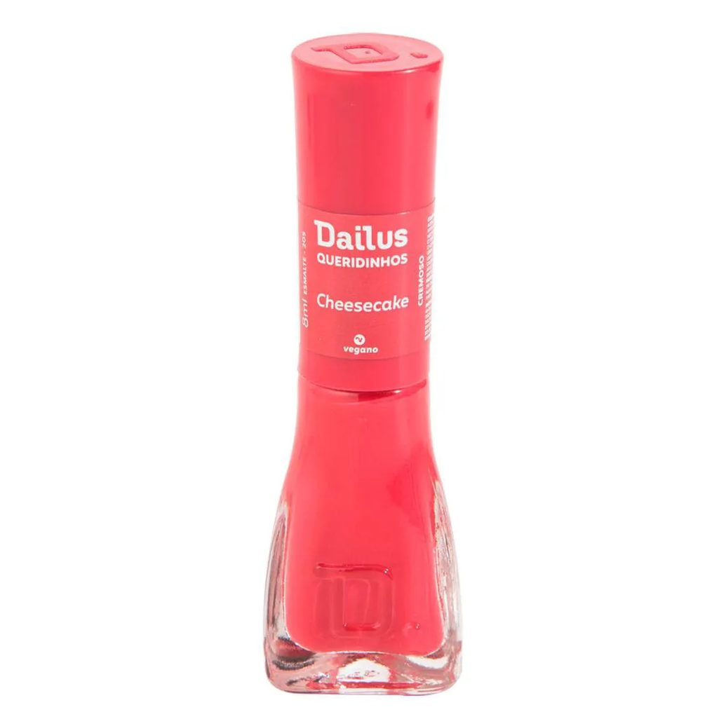 Esmalte Cremoso Tons Vermelho Dailus 205 Cheescake
