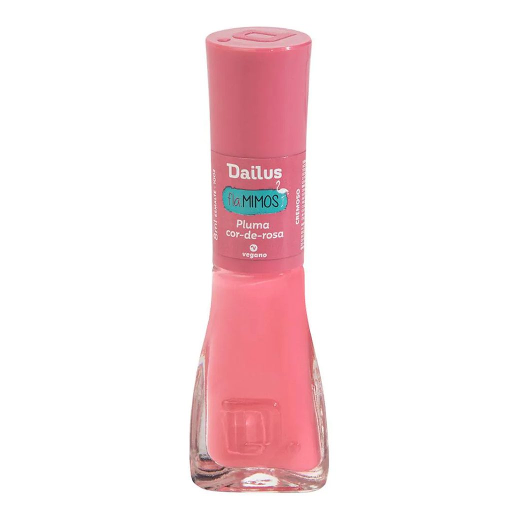 Esmalte Cremoso Dailus - Fla.mimos 2 Pluma COR DE Rosa