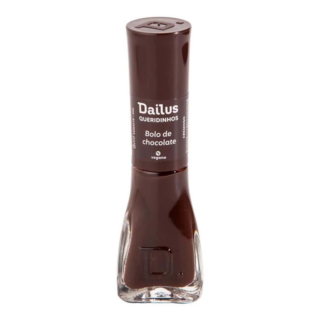 Esmalte Cremoso Tons Escuros - Dailus 233 Brownie