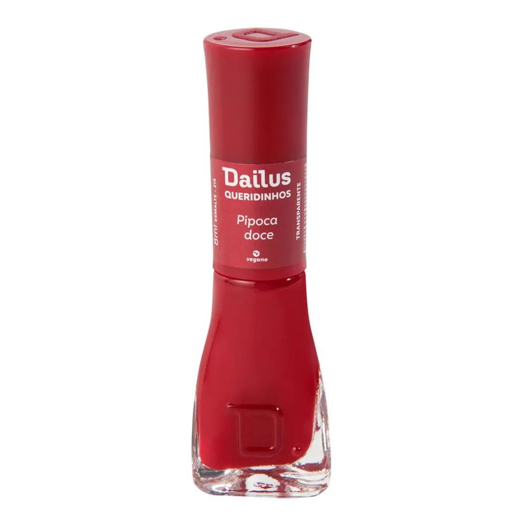 Esmalte Cremoso Tons Vermelho Dailus 215 Pipoca Doce