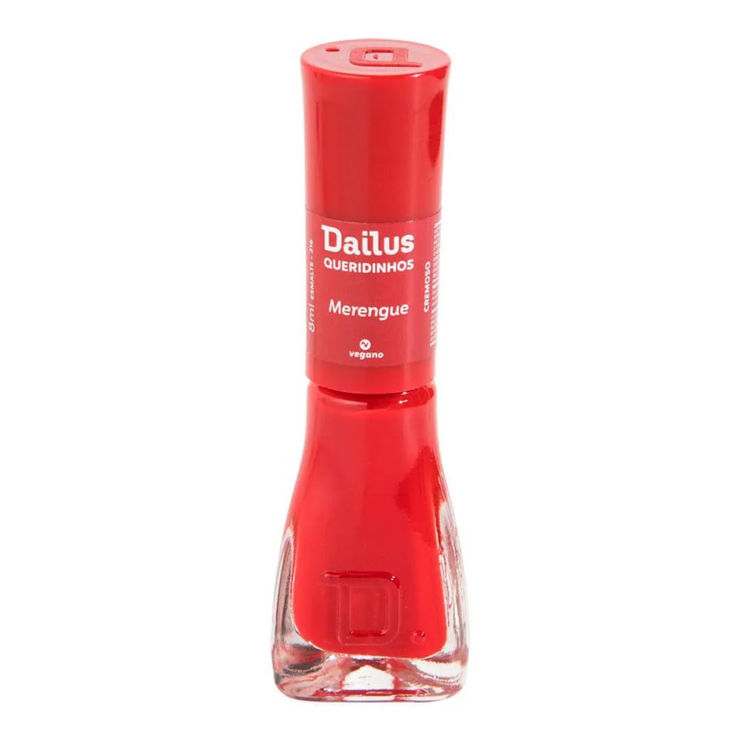Esmalte Cremoso Tons Vermelho Dailus 216 Merengue