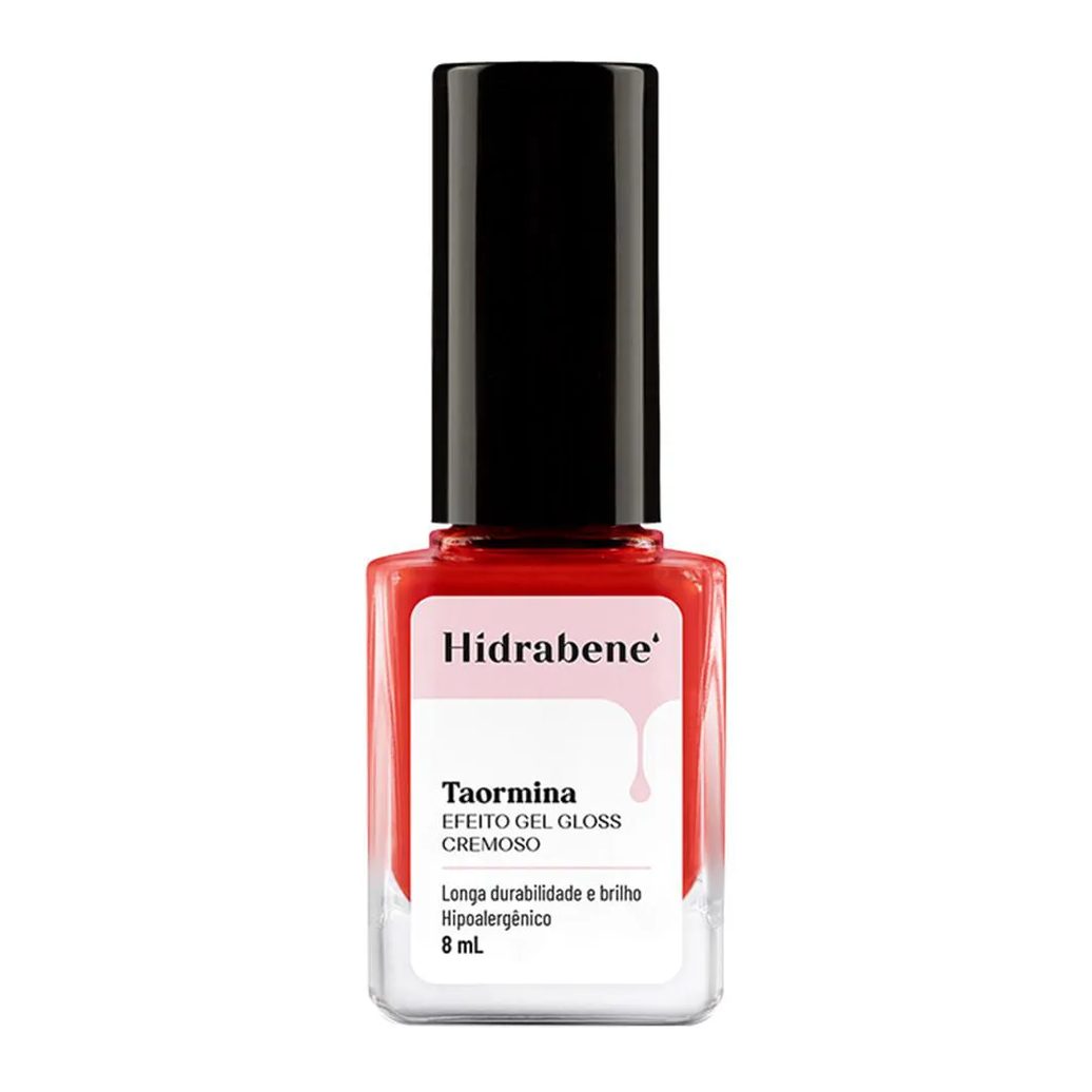 Esmalte Efeito Gel Gloss Cremoso Hidrabene Taormina