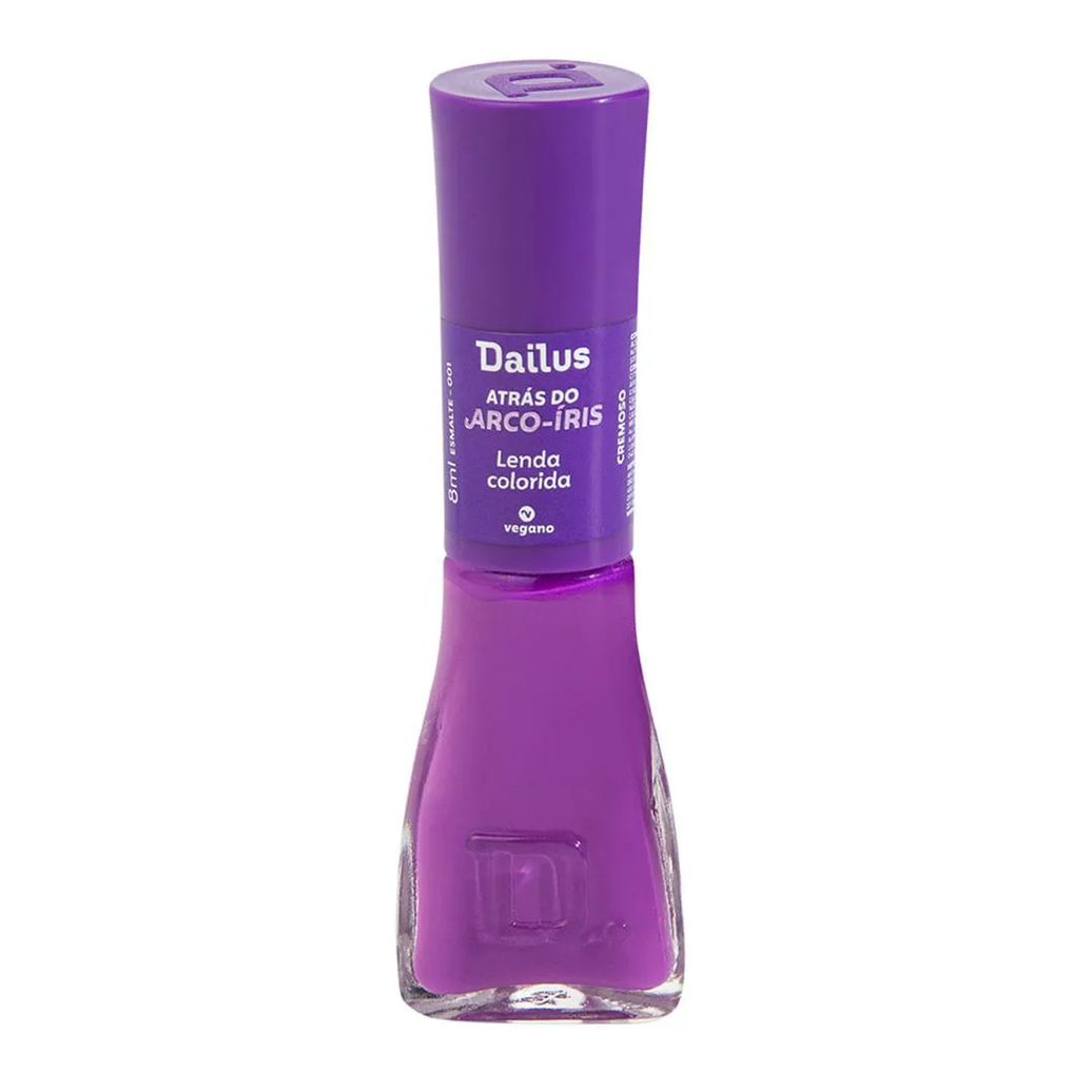 Esmalte Cremoso Dailus - Atrás do Arco-Íris 01 Lenda Colorida