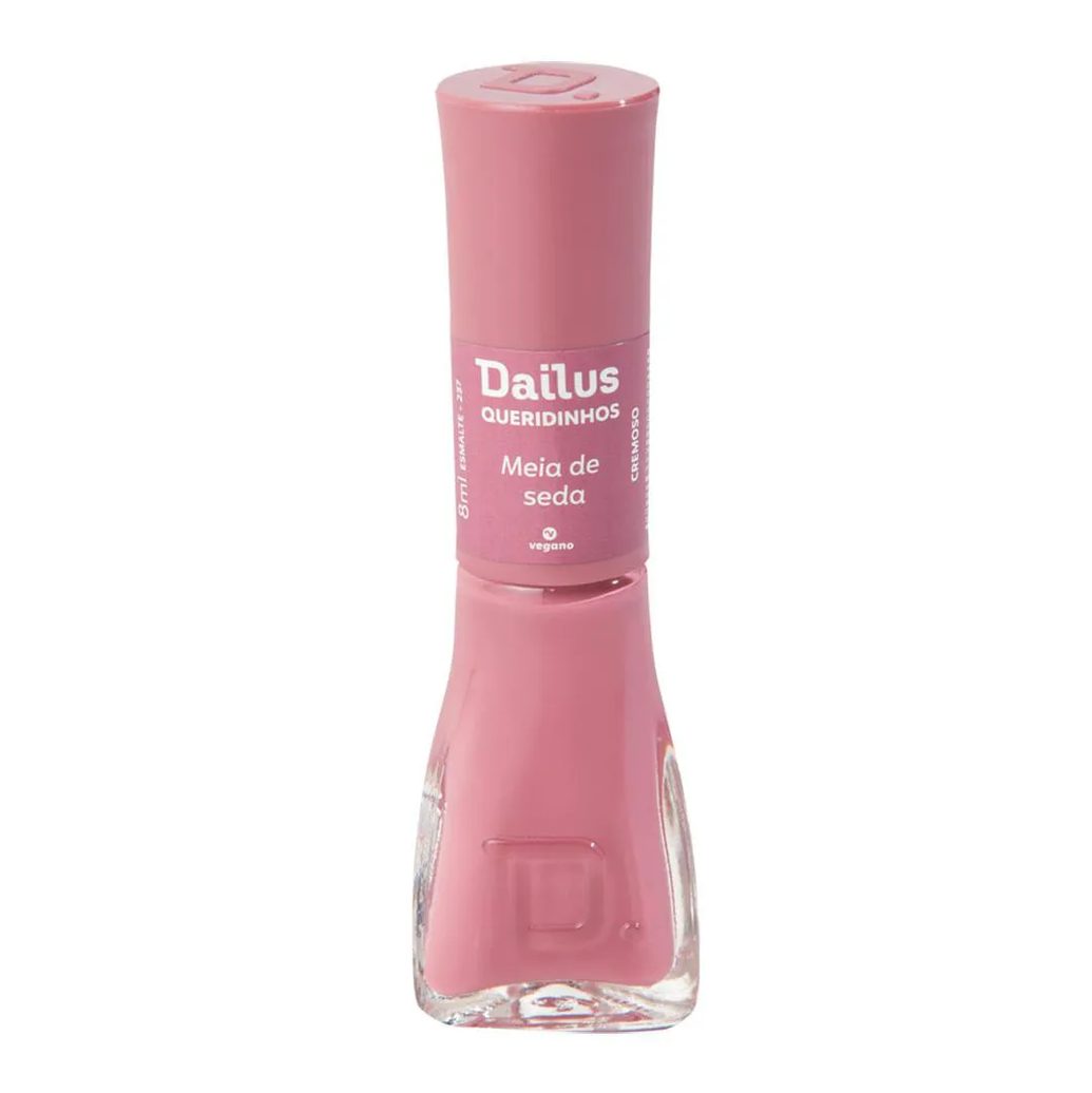 Esmalte Cremoso Tons Rosados Dailus 237 Meia Seda