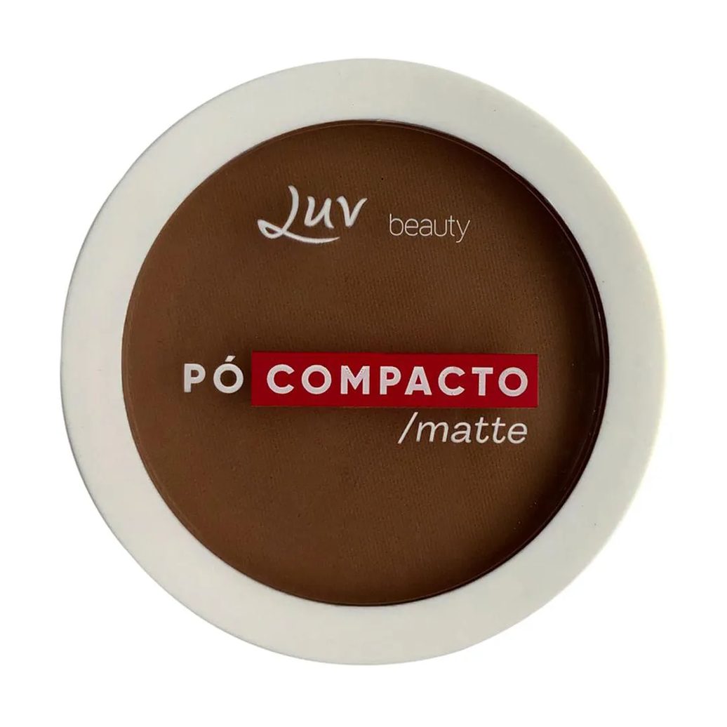 Pó Compacto Matte - Luv Beauty Brown
