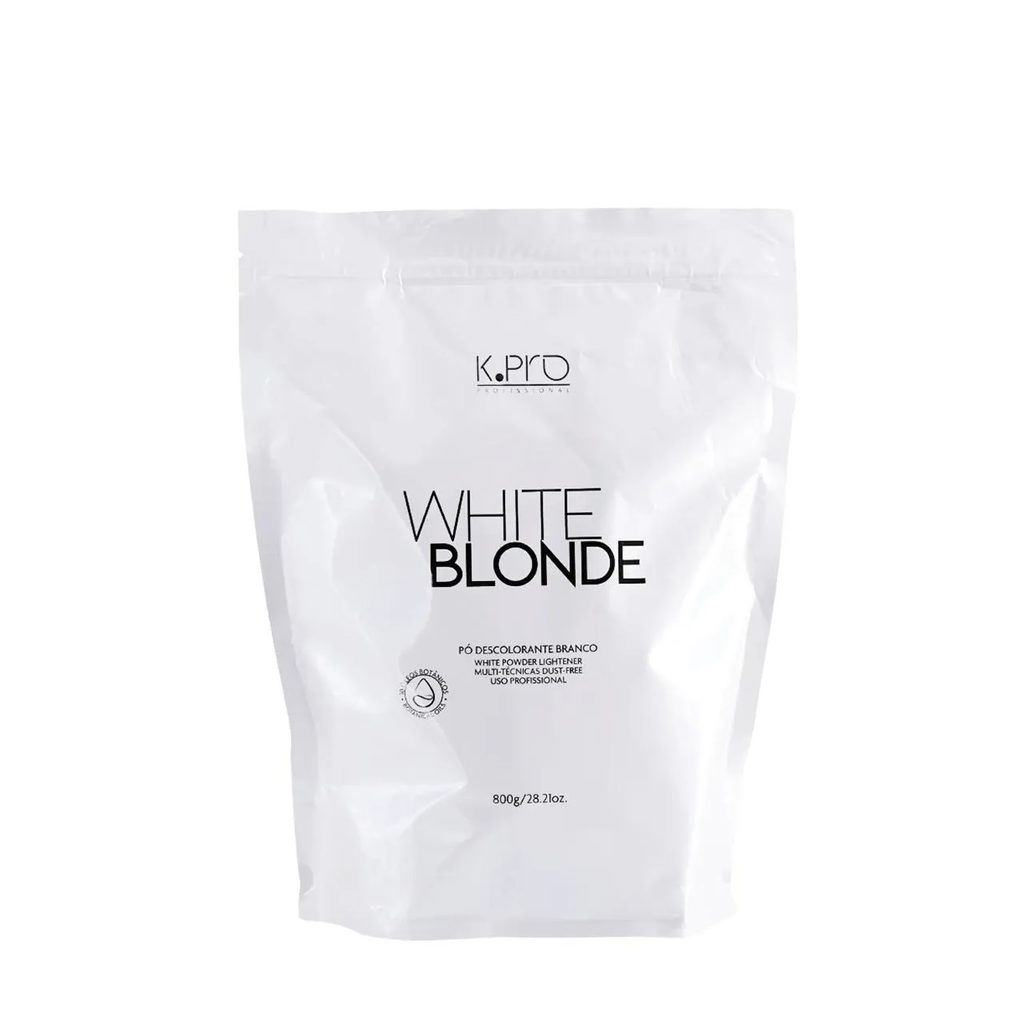 K.pro White Blonde Multi-Técnicas - Pó Descolorante Branco 800G