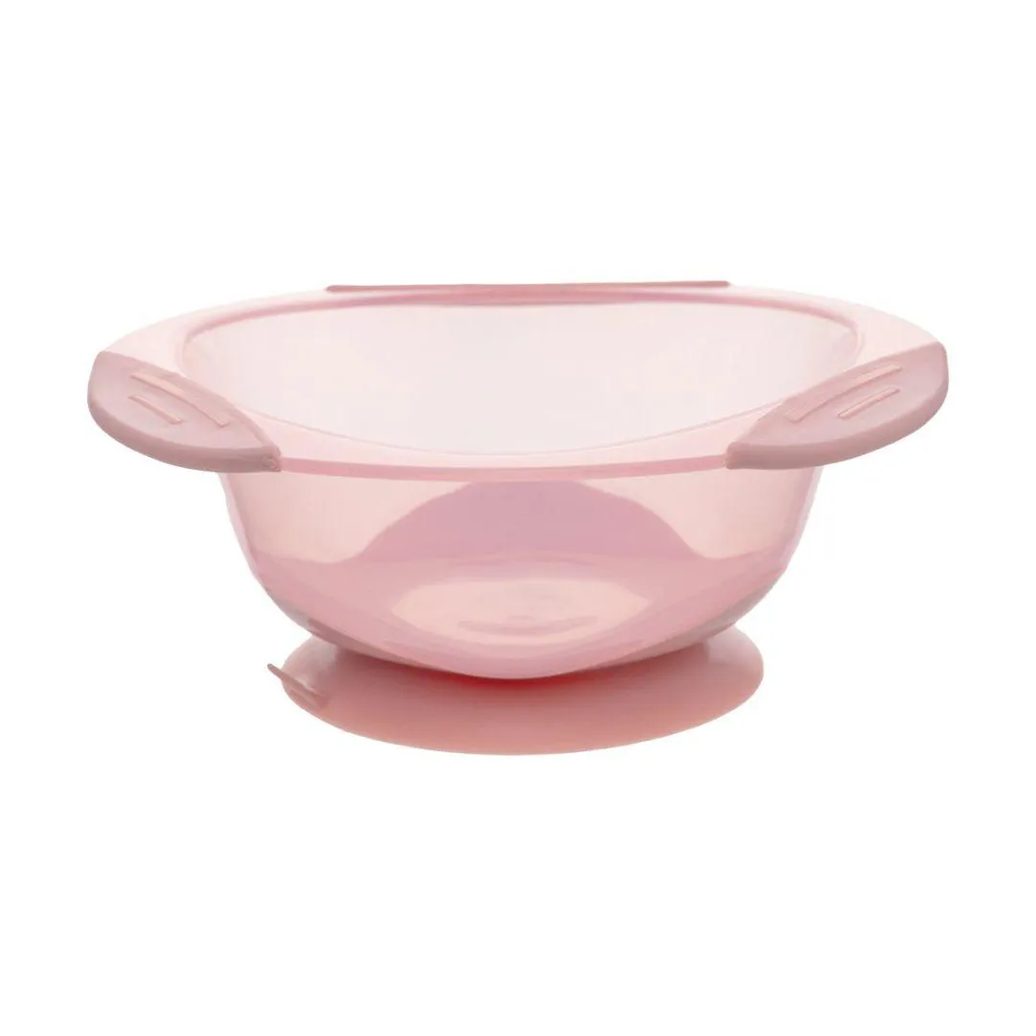 Pratinho Bowl Infantil Buba com Ventosa Rosa 18865