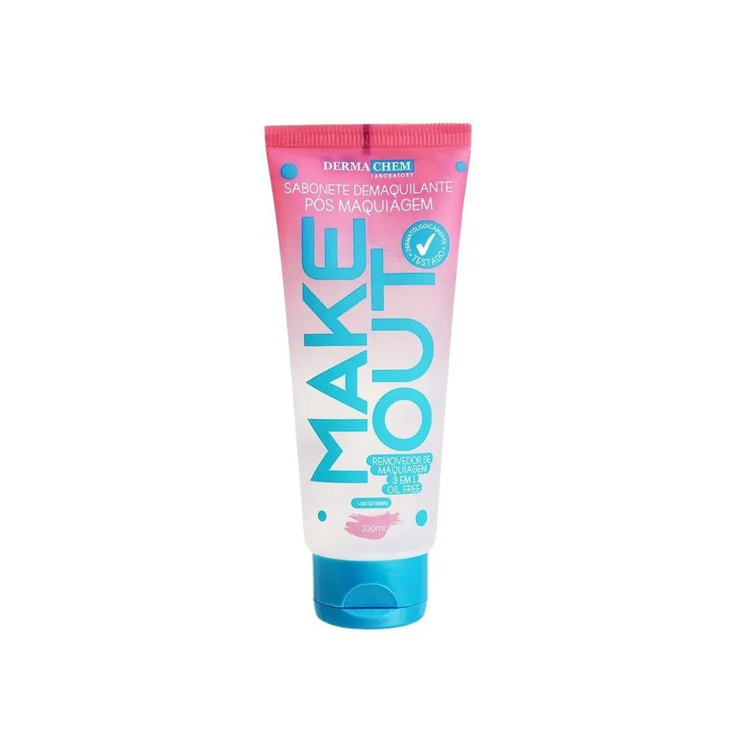Sabonete Demaquilante Pos Maquiagem Make Out Dermachem 100Ml