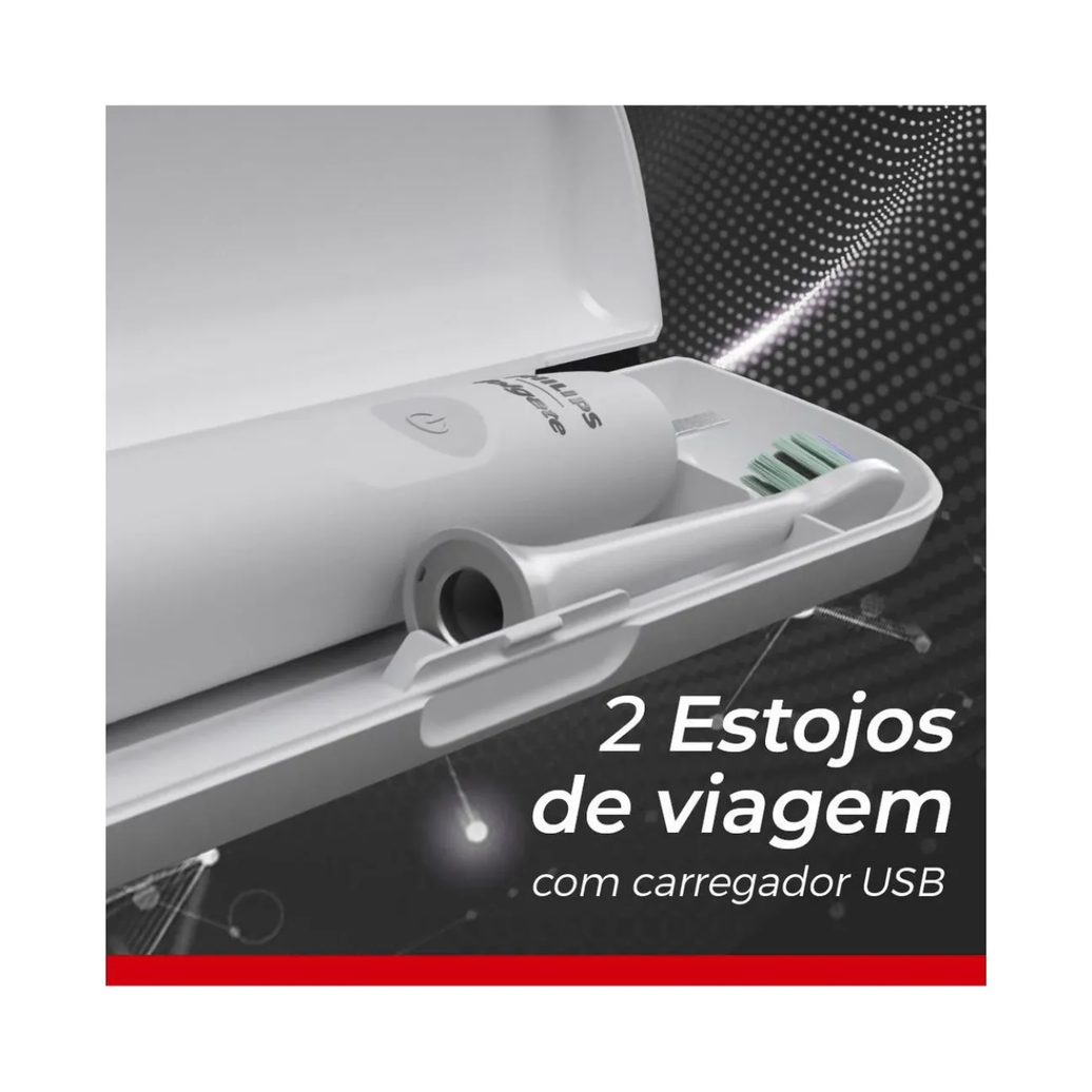 Escova de Dente Elétrica Philips Colgate Series 35 2 unidades