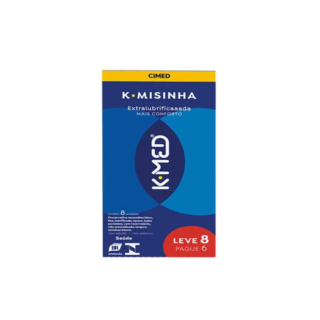 K-Misinha Extralubrificada- K-Med 8 Un