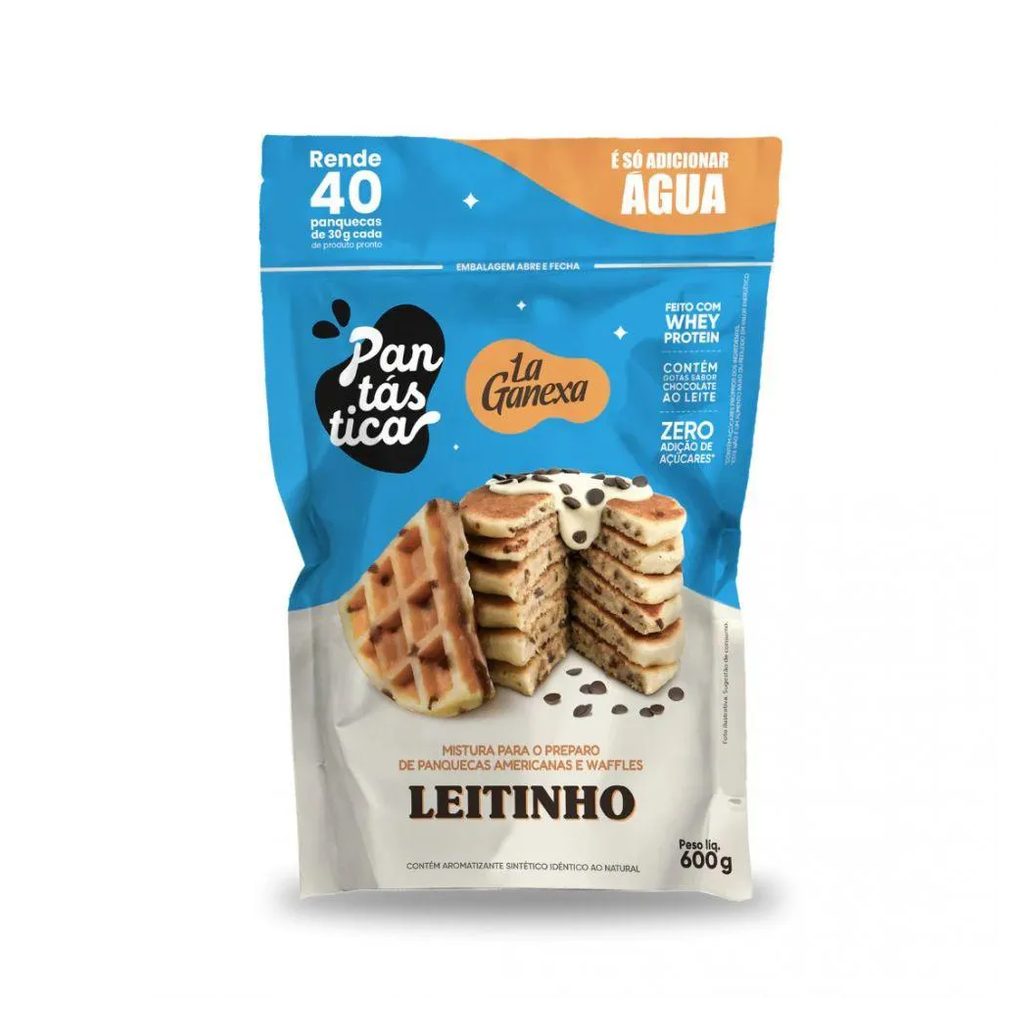 Pouch Pantástica Refil (600G) - Sabor: Leitinho