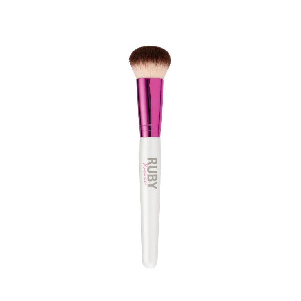 Pincel de Maquiagem Multifuncional - Ruby Kisses Branco