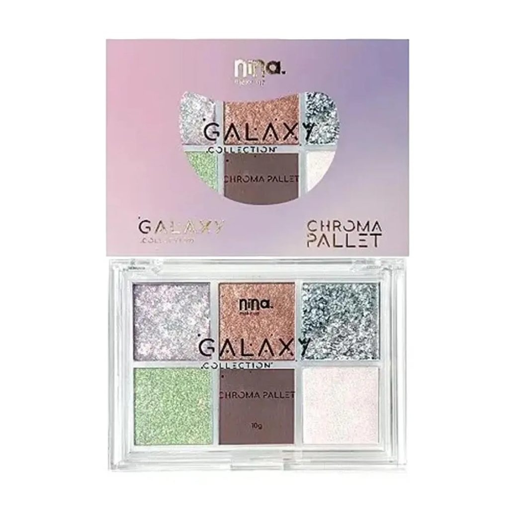 Nina Make Up Galaxy Collection Chroma Pallet