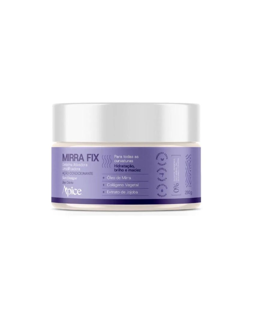 Gelatina Fixadora Mirra Fix 280G Apice