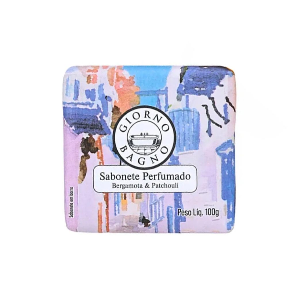 Sabonete em Barra Perfumado Giorno Bagno Bergamota & Patchouli 100g