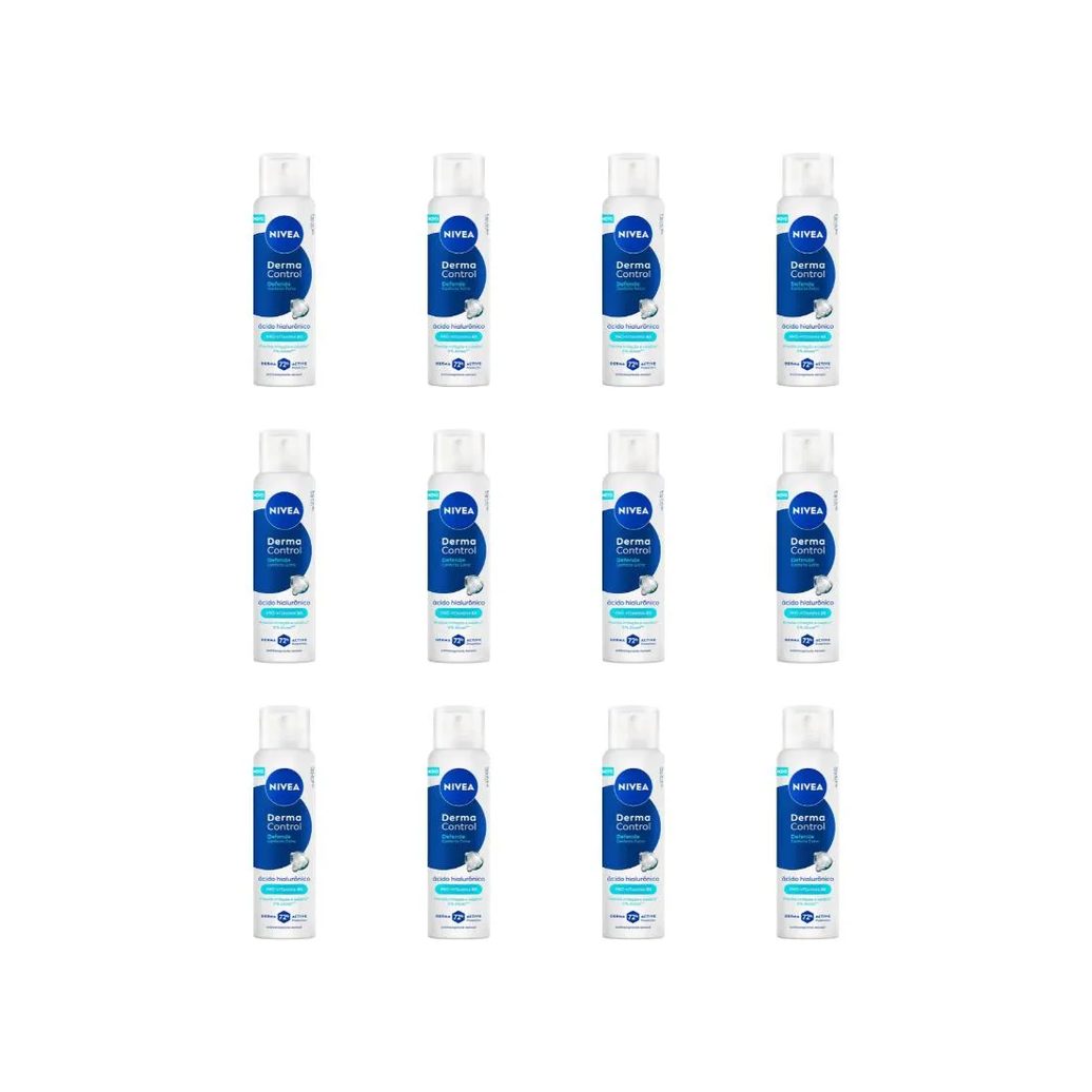 Desodorante Aero Nivea 150Ml Fem Derma Control Defende-12Un