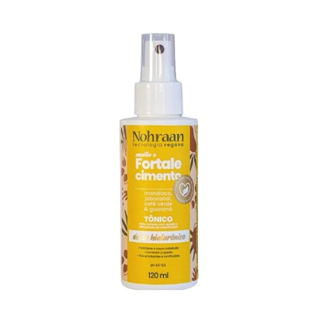 Tônico Capilar Fortalecimento Mandioca 120Ml - Nohraan