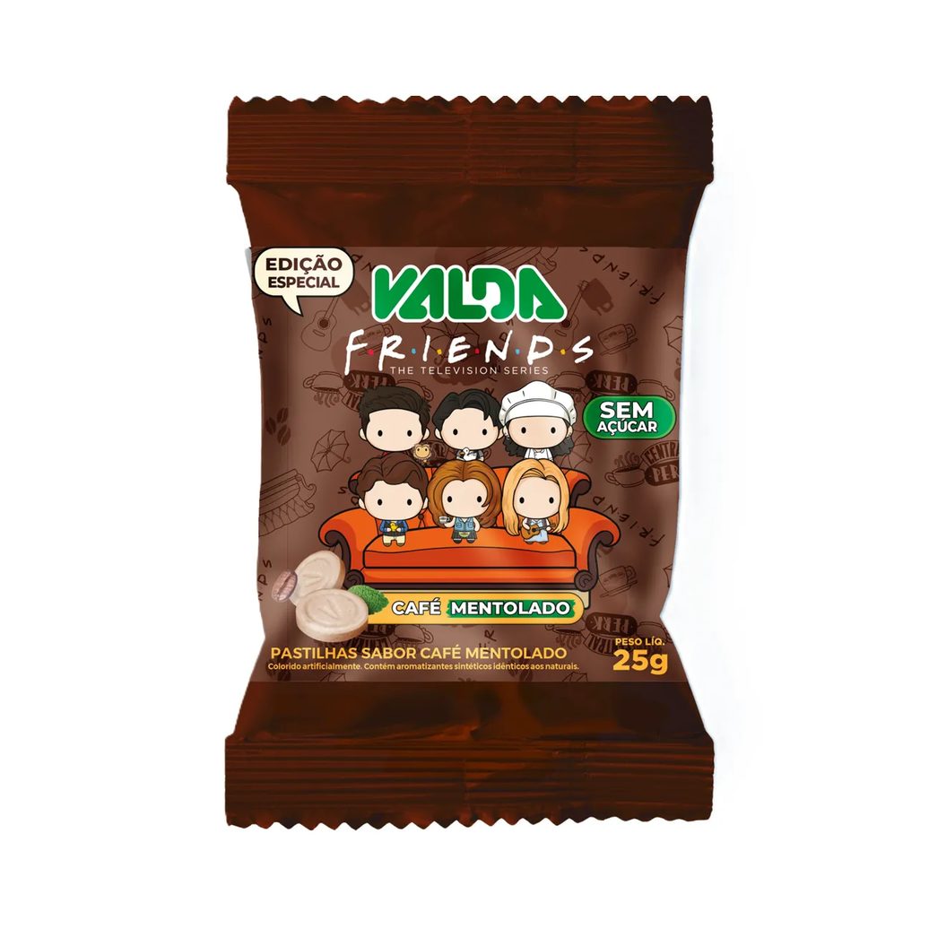 Pastilha Valda Mais Sabor Própolis e Gengibre Lata 50g