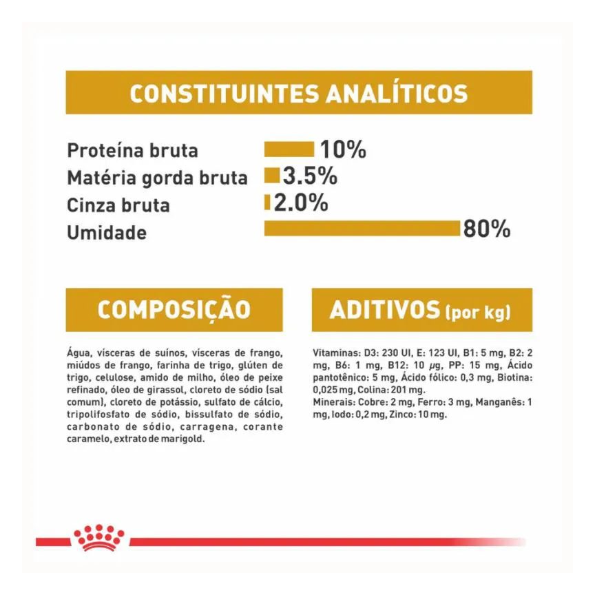 Kit 3 Sachê Royal Canin V.diet Urinary S/O Gato Adulto 85Gr
