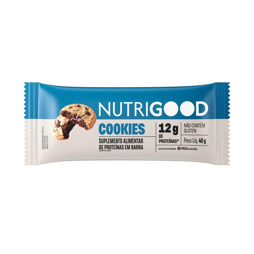 Barra de Proteína Nutrigood Cookies 40g