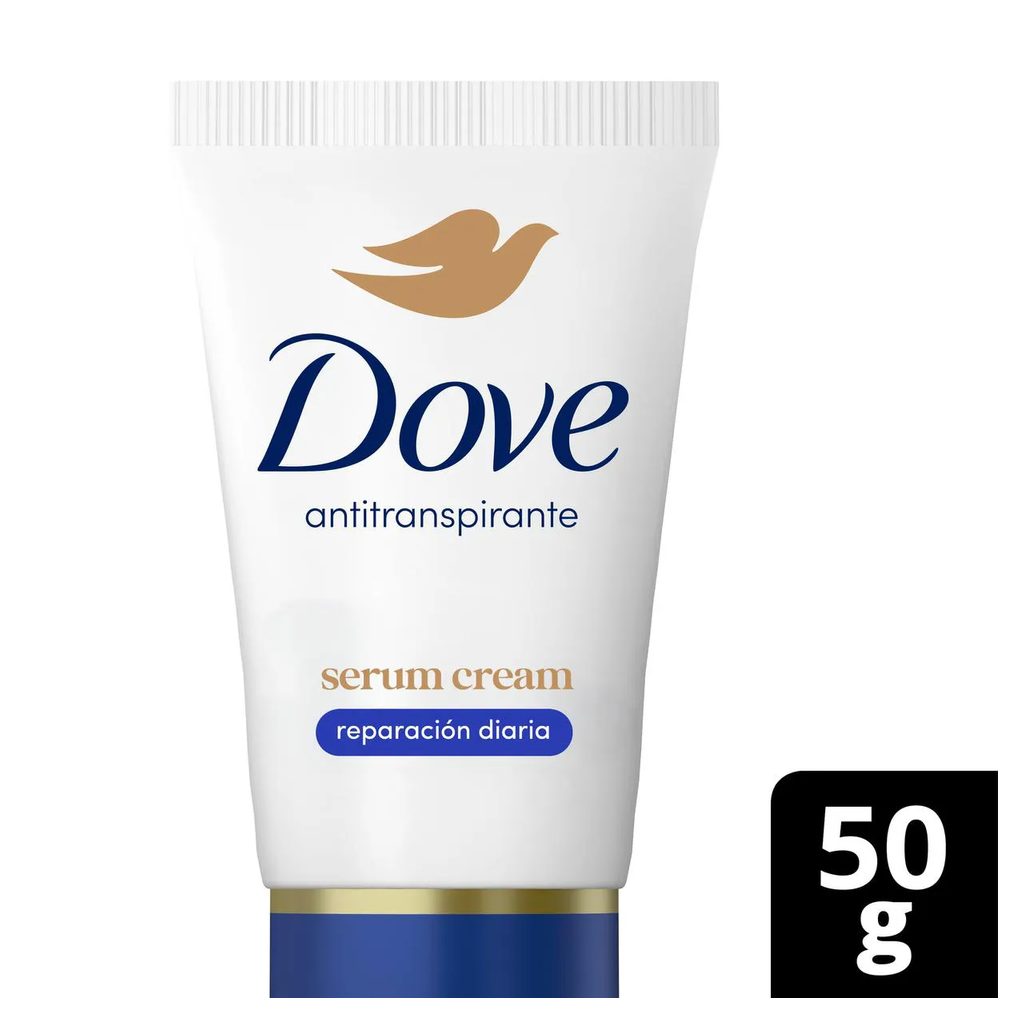 Desodorante Antitranspirante Creme Dove Creme Sérum Reparação Diária Feminino 48h 50g