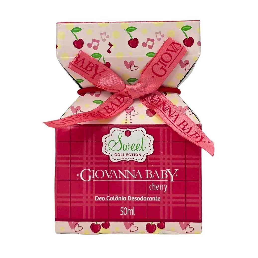 Deo Colônia Cherry Vegano Giovanna Baby 50Ml