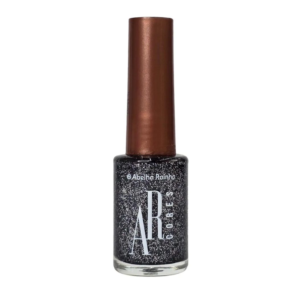 Esmalte Glitter Noite Iluminada Ar Cores Abelha Rainha 9Ml