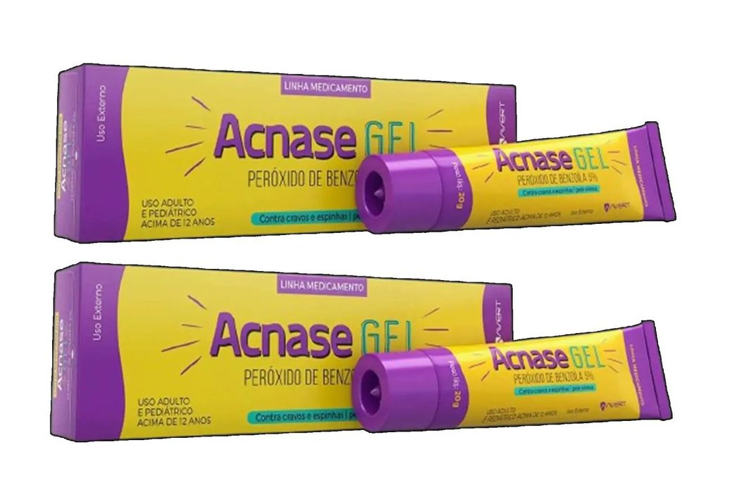 Kit 2 Acnase Gel 20G - Contra Cravos e Espinha