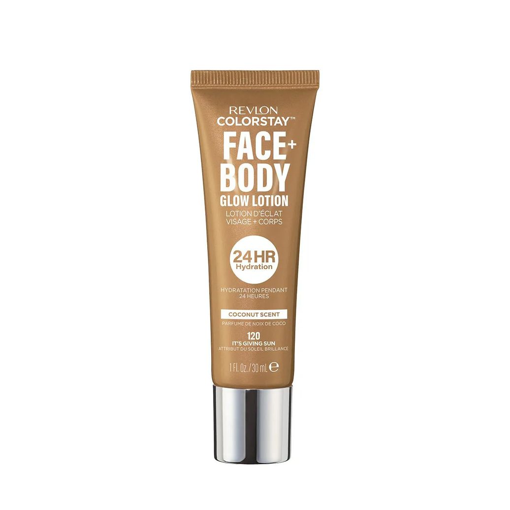Revlon Colorstay Face + Body Glow Lotion It’s Giving Sun 120 - Iluminador 30Ml