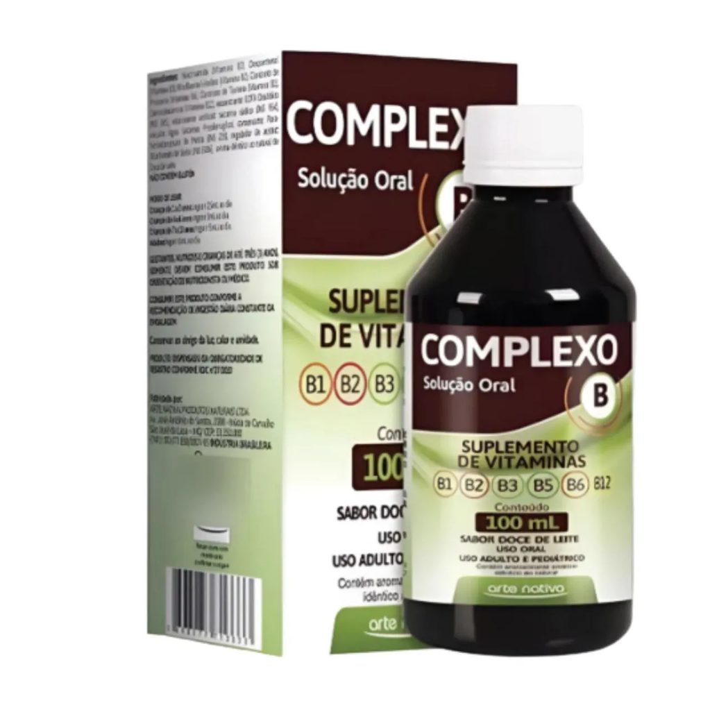 Complexo B Infantil 100Ml Vitamina Infantil Imunidade