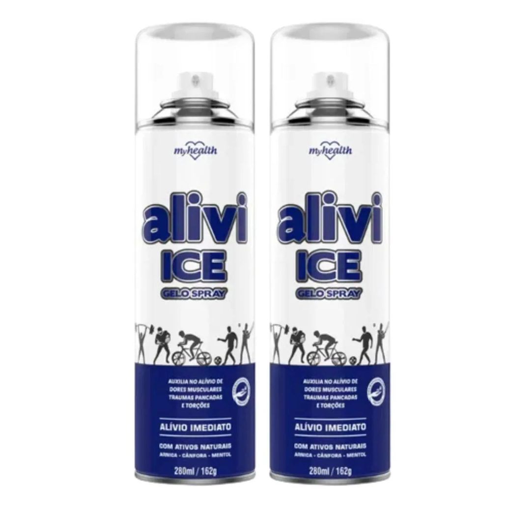 Kit C2 Alivi Ice Myhealth 280Ml – Gelo Spray