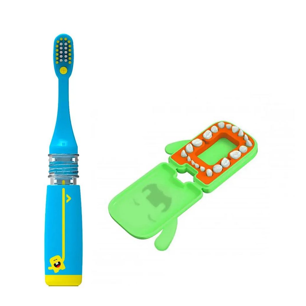 Escova Dental Magic Brush +Porta Dentinhos Angie