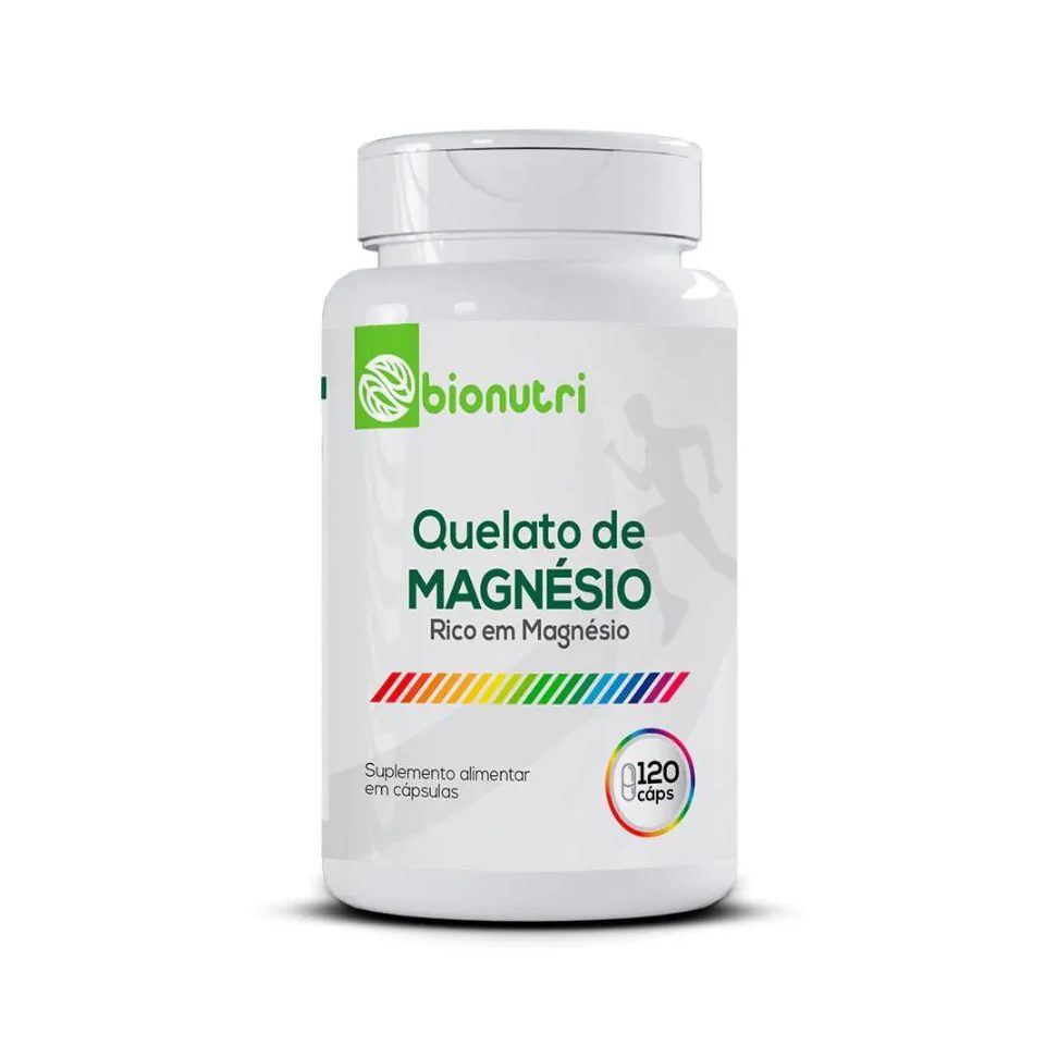 Magnesio Quelato 260Mg 120 Capsulas - Bionutri