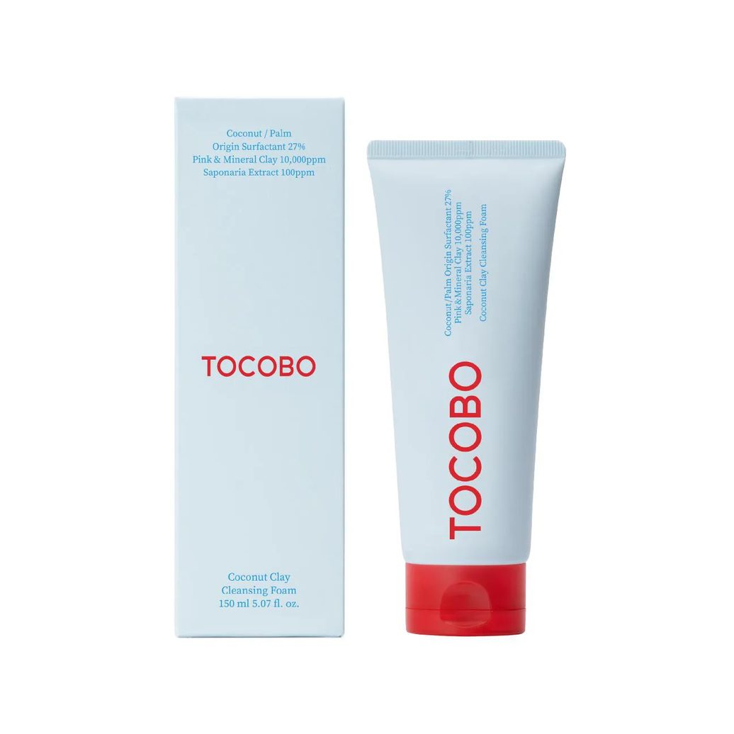 Limpador Facial Tocobo Coconut Clay Cleansing Foam 150ml